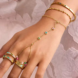 Alora Gold Hand Chain