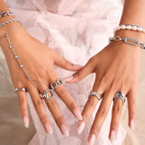 Alora Gold Hand Chain