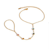 Alvie Gold Hand Chain - ILLUSIVE JEWELS USA