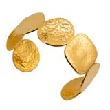 Amara Gold Bangle - ILLUSIVE JEWELS USA