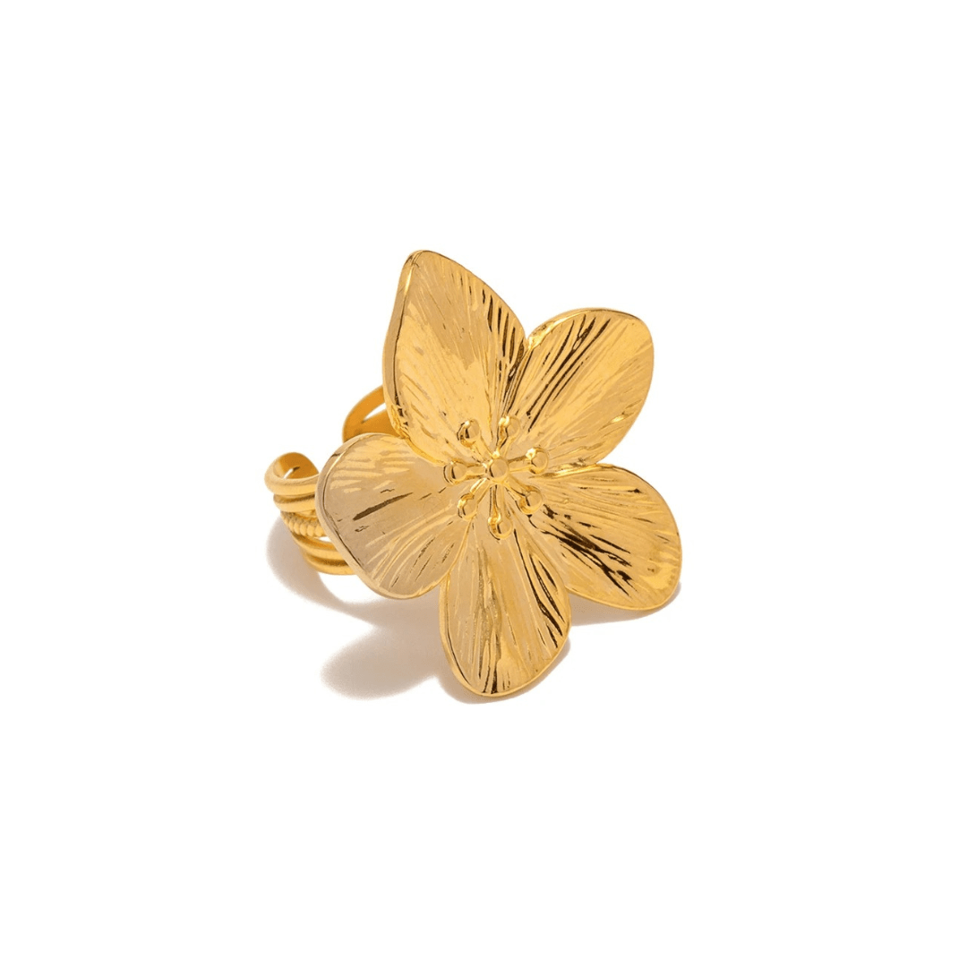 Anaya Flower Ring - ILLUSIVE JEWELS USA