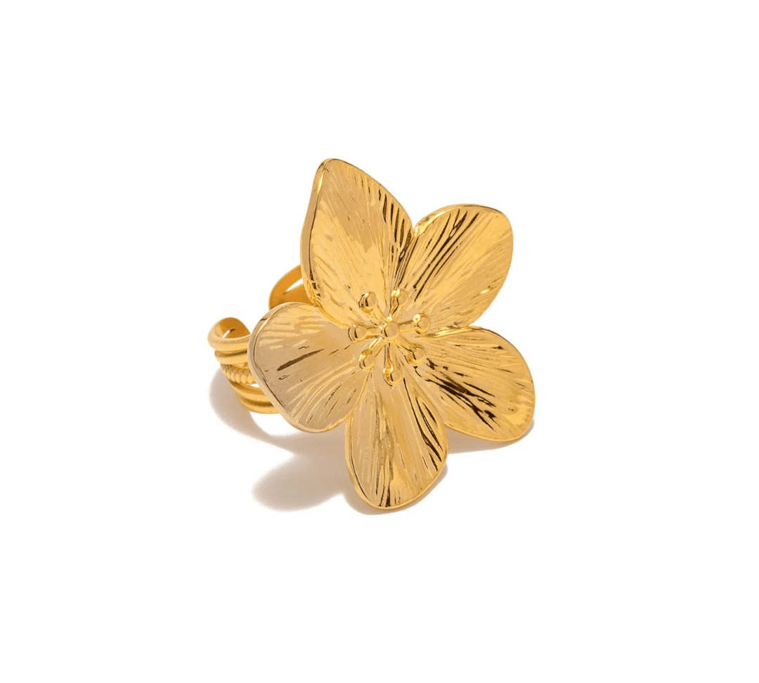 Anaya Flower Ring - ILLUSIVE JEWELS USA