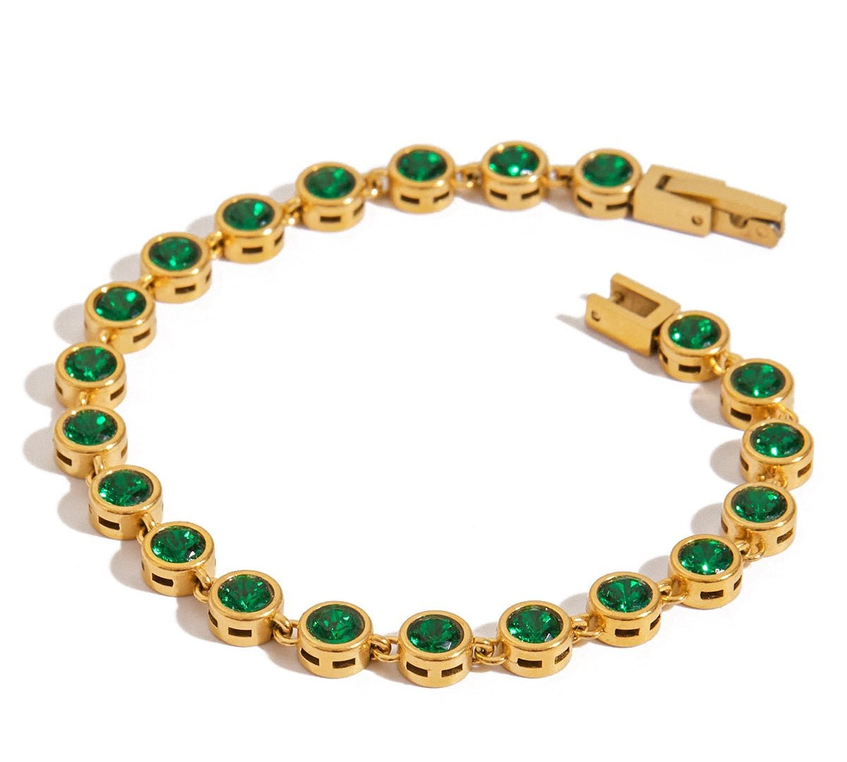 Angel Green Gold Bracelet - ILLUSIVE JEWELS USA