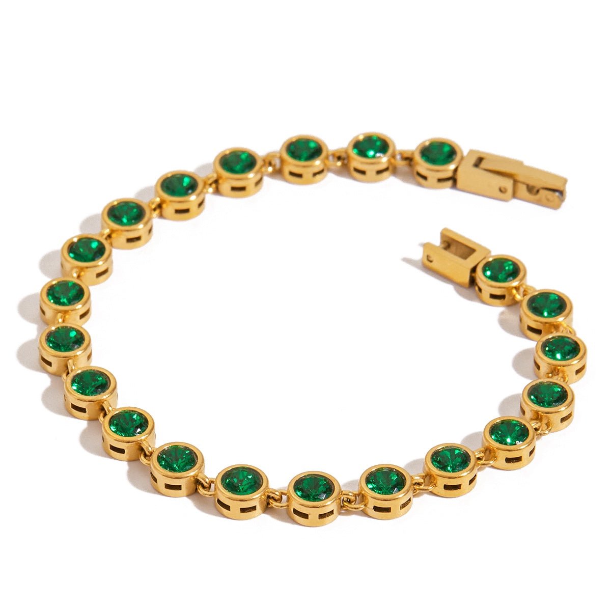 Angel Green Gold Bracelet - ILLUSIVE JEWELS USA