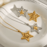 Astra Gold Necklace - ILLUSIVE JEWELS USA