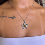 Astra Mixed Metal Necklace - ILLUSIVE JEWELS USA