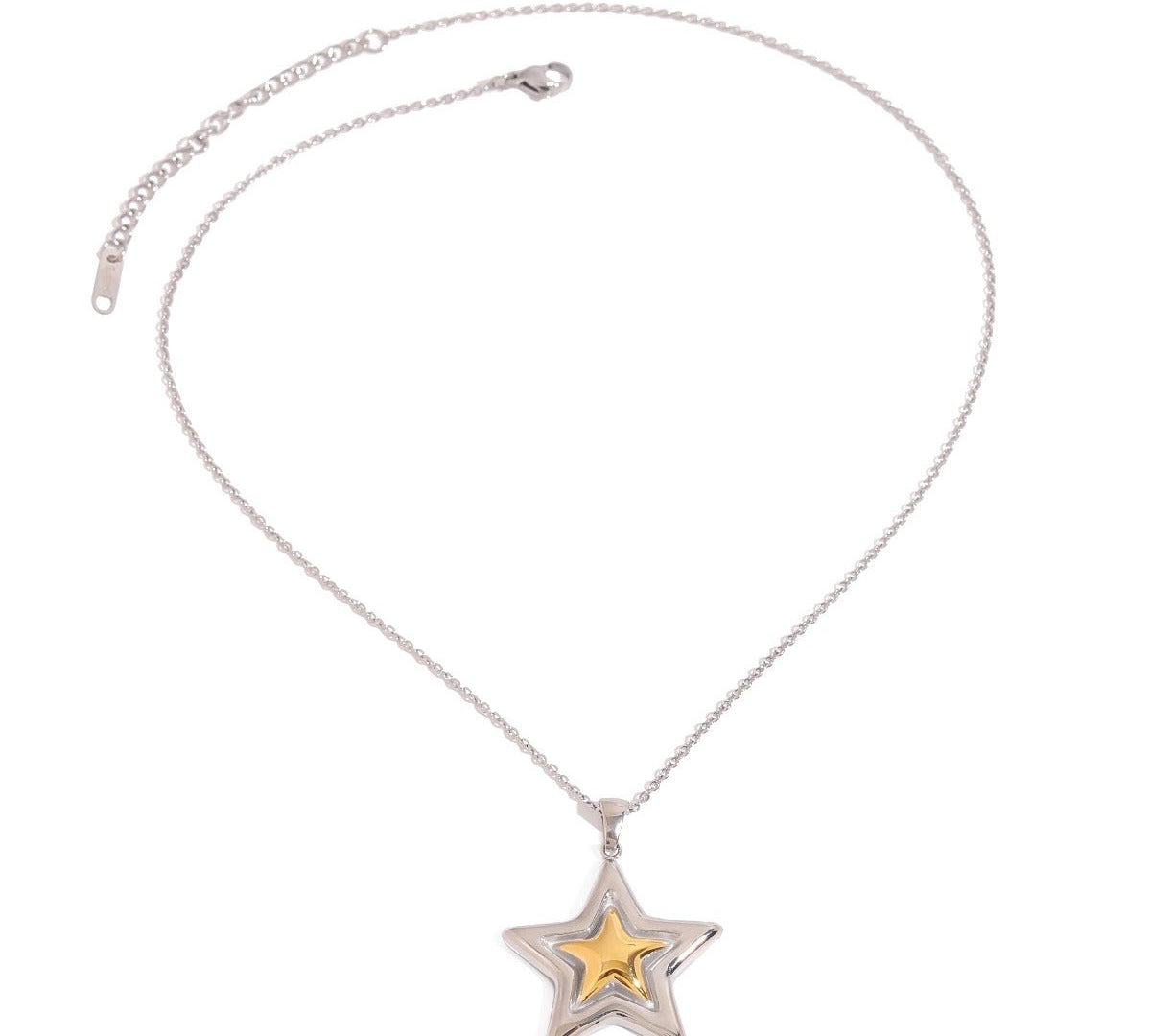 Astra Mixed Metal Necklace - ILLUSIVE JEWELS USA