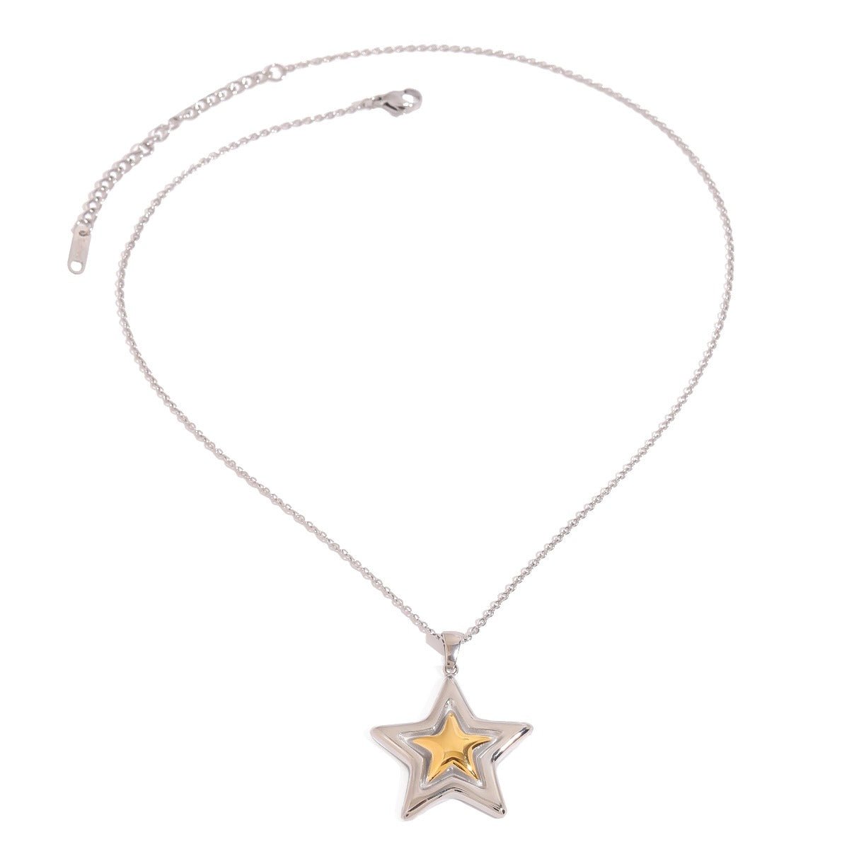 Astra Mixed Metal Necklace - ILLUSIVE JEWELS USA
