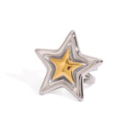 Astra Mixed Metal Ring - ILLUSIVE JEWELS USA