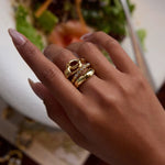 Aurelia Beaded Ring - ILLUSIVE JEWELS USA