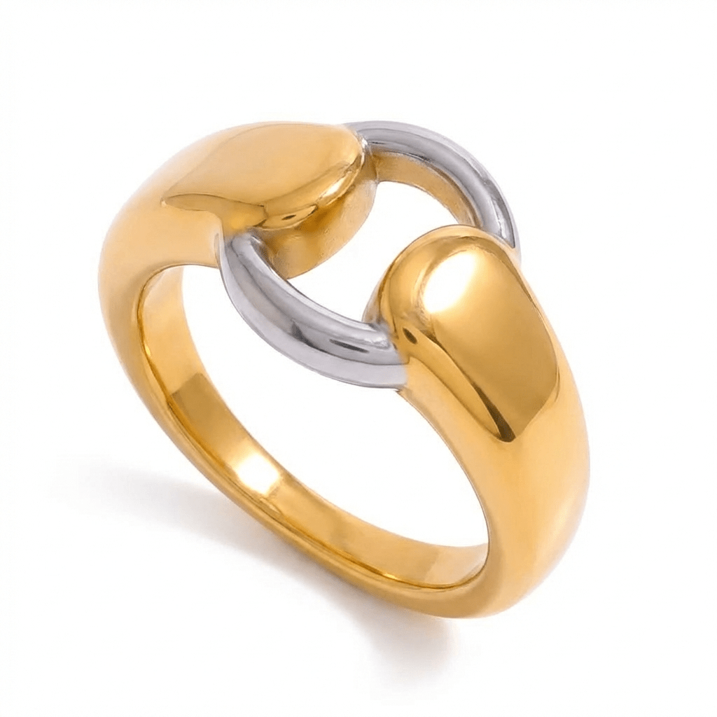 Avery Mixed Metal Ring - ILLUSIVE JEWELS USA