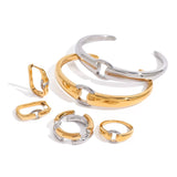 Avery Mixed Metal Ring - ILLUSIVE JEWELS USA