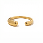 Clea Gold Open Ring - ILLUSIVE JEWELS USA