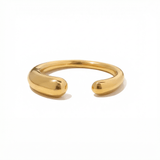 Clea Gold Open Ring - ILLUSIVE JEWELS USA