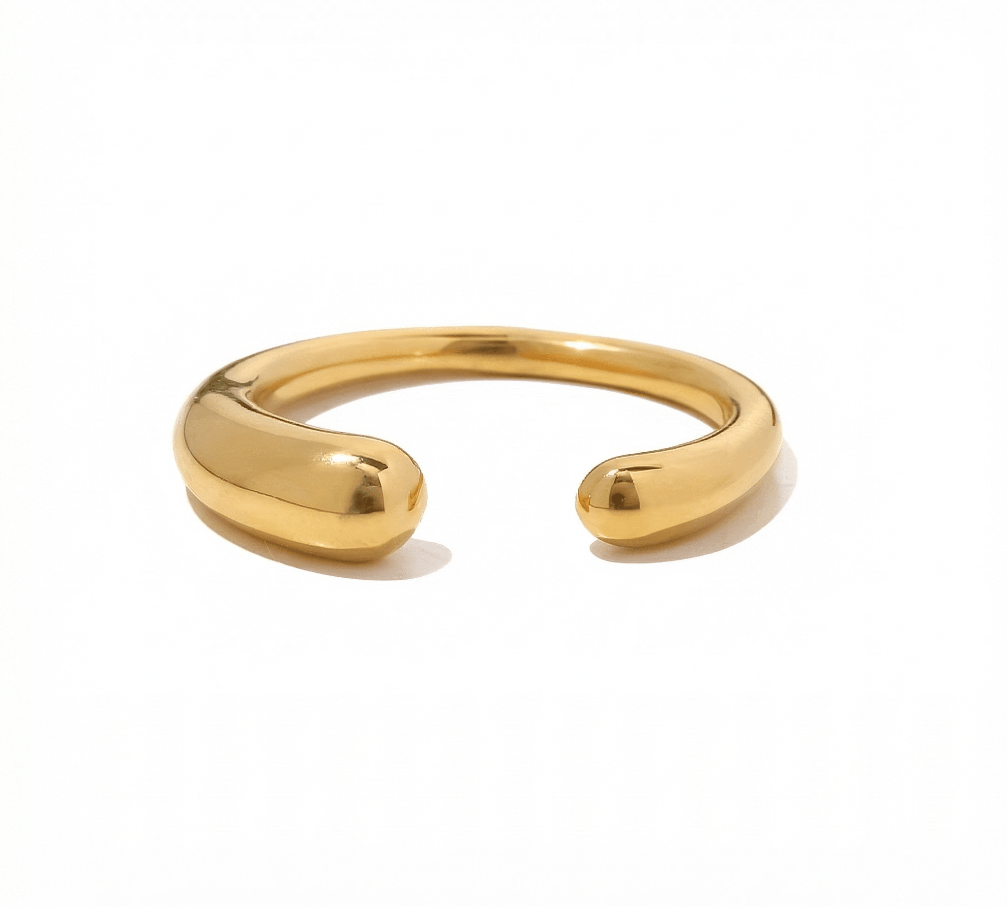 Clea Gold Open Ring - ILLUSIVE JEWELS USA