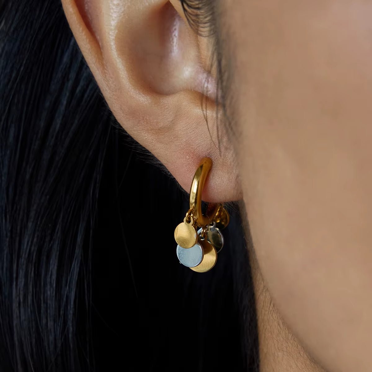 Dangle Coin Earrings - ILLUSIVE JEWELS USA