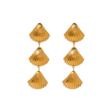 Dangling Shell Stud Earrings - ILLUSIVE JEWELS USA