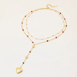 Elara Gold Heart Locket Necklace - ILLUSIVE JEWELS USA