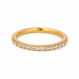 Elina Slim Gold Ring - ILLUSIVE JEWELS USA