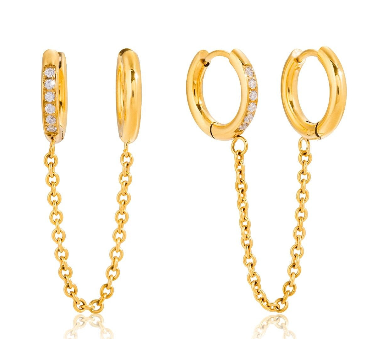 Esme Stack It Huggie Earrings - ILLUSIVE JEWELS USA