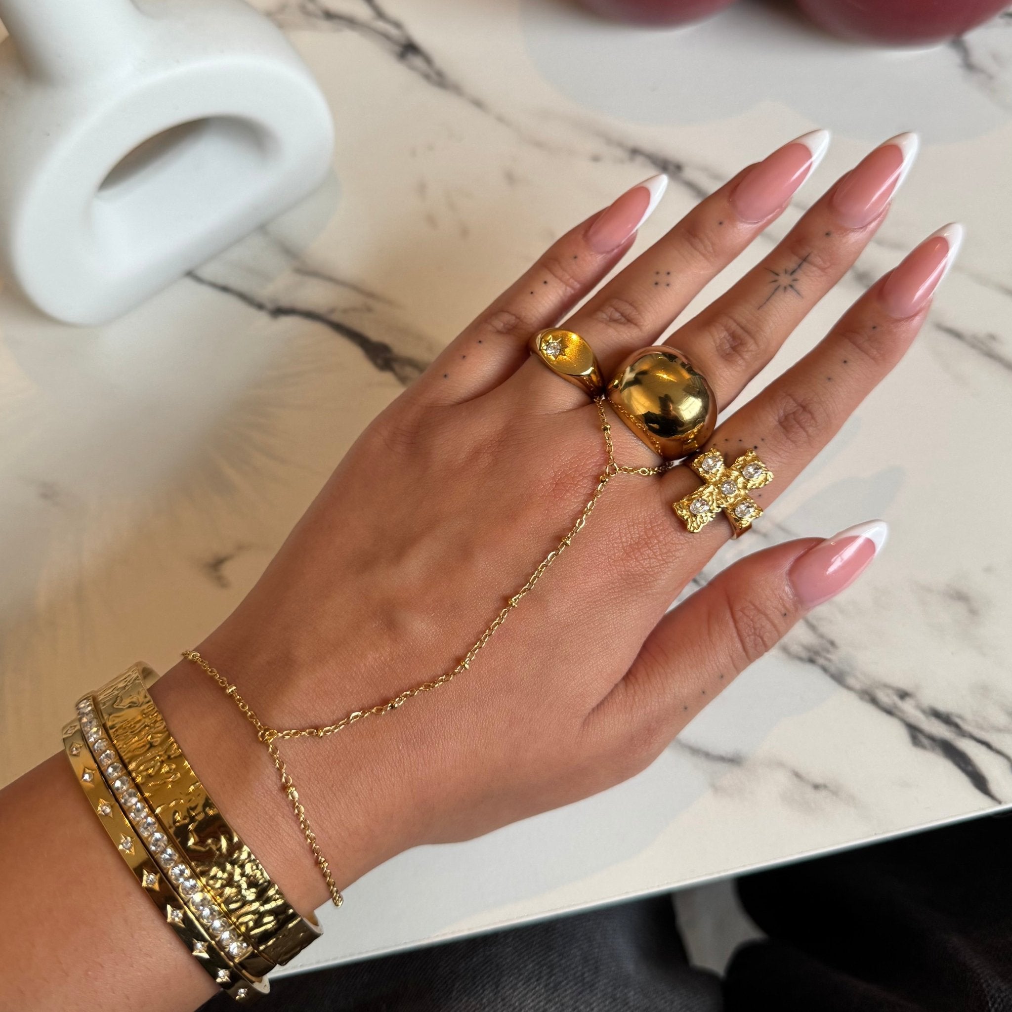 Essence Hand Chain - ILLUSIVE JEWELS USA