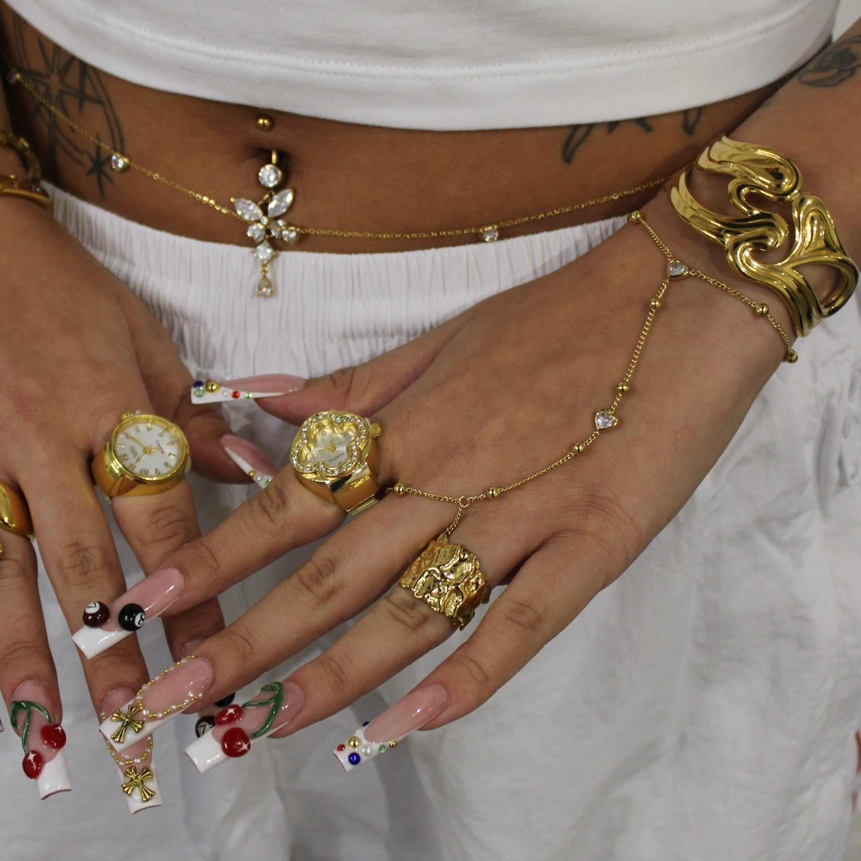 Geometric Chunky Bracelet - ILLUSIVE JEWELS USA