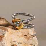 Gia Link Ring - ILLUSIVE JEWELS USA