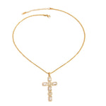 Gold Cross Necklace - ILLUSIVE JEWELS USA