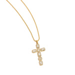 Gold Cross Necklace - ILLUSIVE JEWELS USA
