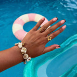 Gold Geometric Ring - ILLUSIVE JEWELS USA
