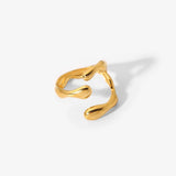 Gold Geometric Ring - ILLUSIVE JEWELS USA