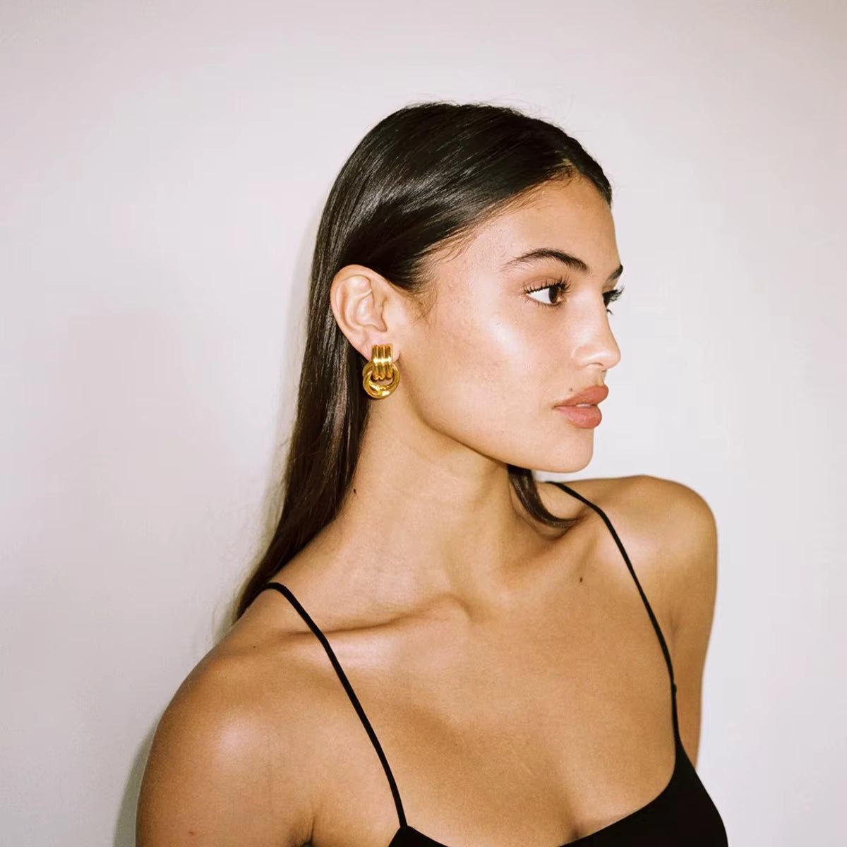 Gold Hoop Earrings - ILLUSIVE JEWELS USA