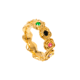 Gold Rainbow Ring - ILLUSIVE JEWELS USA