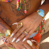 Gold Stack It Ring - ILLUSIVE JEWELS USA