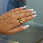 Gold Stack It Ring - ILLUSIVE JEWELS USA