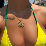 Gold Sunshine Necklace - ILLUSIVE JEWELS USA