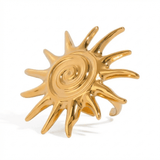 Gold Sunshine Ring - ILLUSIVE JEWELS USA