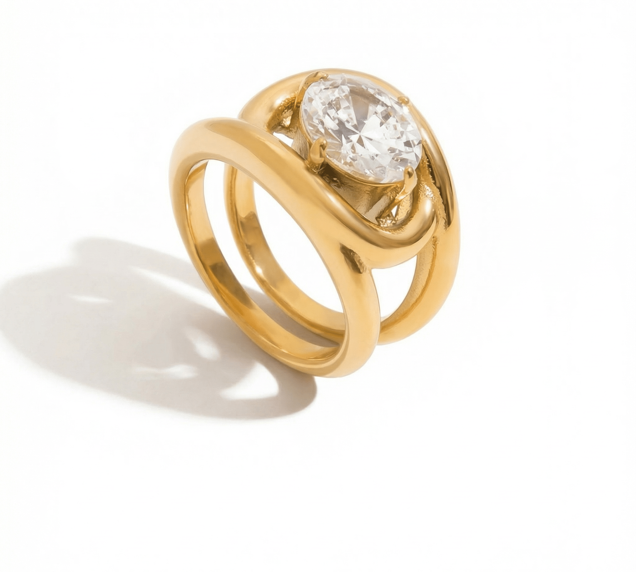 Gold Treasure Ring - ILLUSIVE JEWELS USA