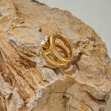 Gold Treasure Ring - ILLUSIVE JEWELS USA