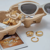 Iris Gold Wrap Ring - ILLUSIVE JEWELS USA