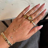 Ivy Gold Hand Chain - ILLUSIVE JEWELS USA