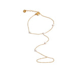 Ivy Gold Hand Chain - ILLUSIVE JEWELS USA