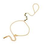 Jade Hand Chain - ILLUSIVE JEWELS USA