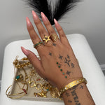 Jade Hand Chain - ILLUSIVE JEWELS USA