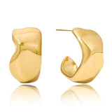 Kaia Gold Hoop Earrings - ILLUSIVE JEWELS USA