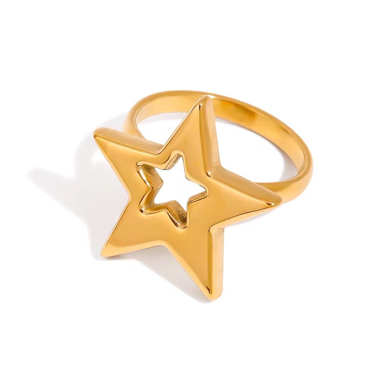 Luna Gold Ring - ILLUSIVE JEWELS USA