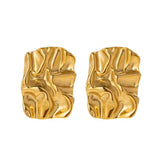 Maple Stud Earrings - ILLUSIVE JEWELS USA