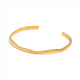 Mara Gold Bangle - ILLUSIVE JEWELS USA
