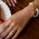 Mara Mixed Metal Ring Set - ILLUSIVE JEWELS USA