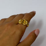 Marigold Chunky Ring - ILLUSIVE JEWELS USA
